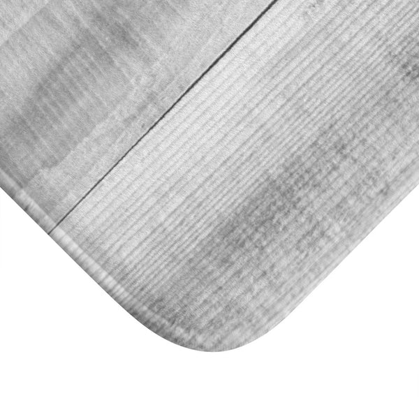 Light Gray Wood Memory Foam Mat - MAT53