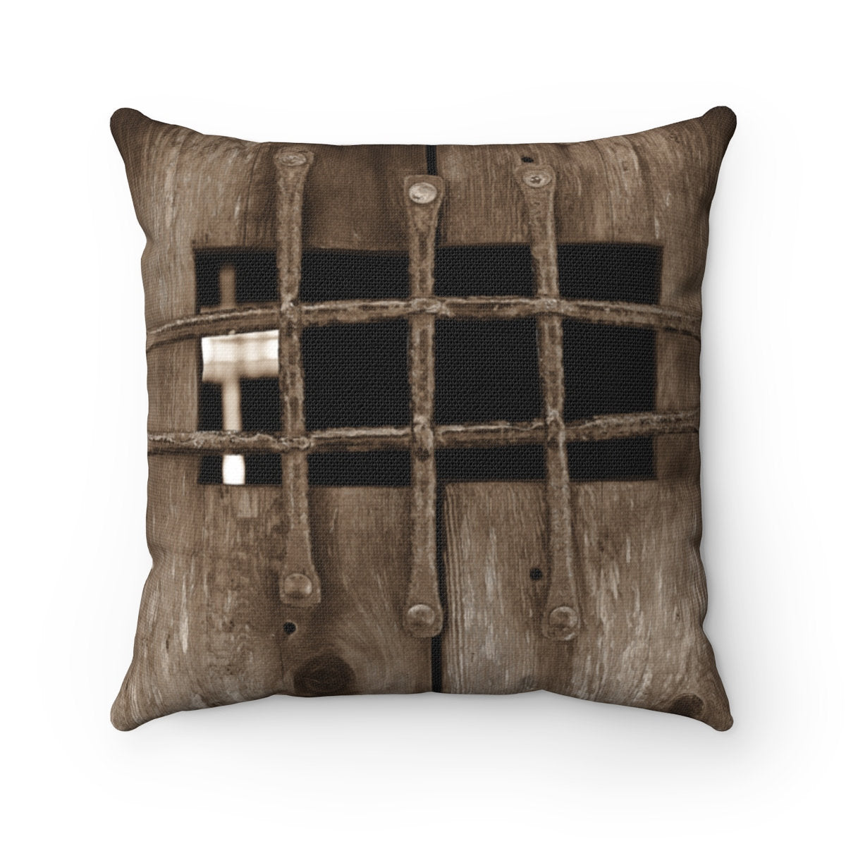 Rustic Home Decor, Cabin Accent Pillow, Farmhouse Decor, Throw Pillow Covers, Sofa Cushion Cover, Rustic Pillows, Brown Decor - EONS-PLW7